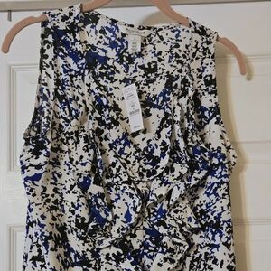 NWT White House Black Market Sleeveless Blouse
